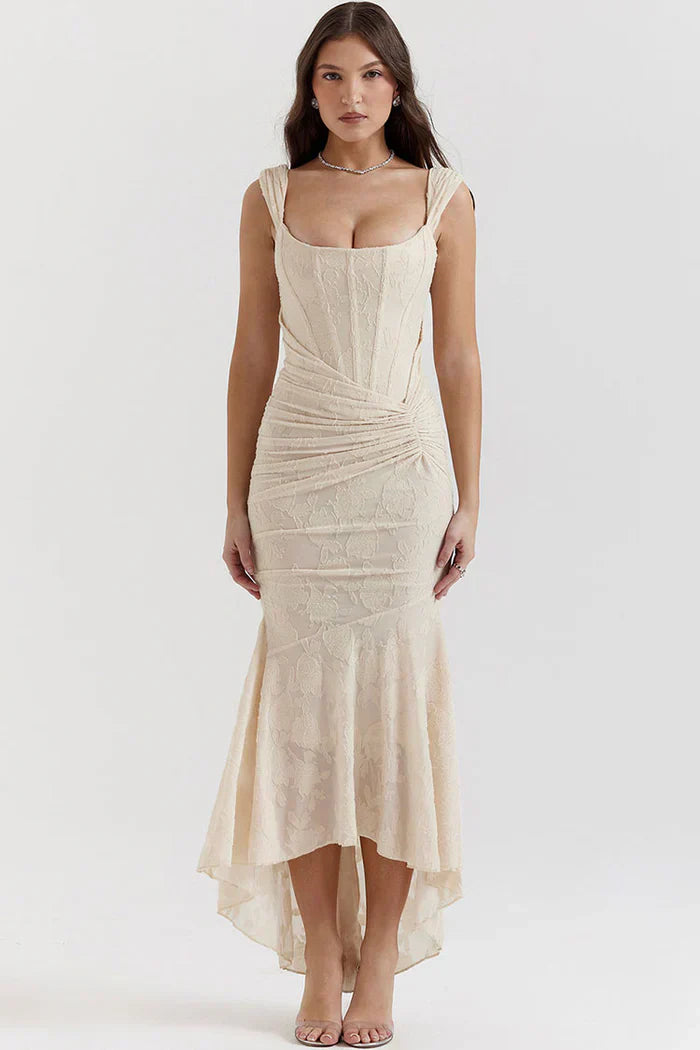 Lunaire | Robe Longue avec Motifs Éléguants et Tissus de Haute Qualité pour Femmes