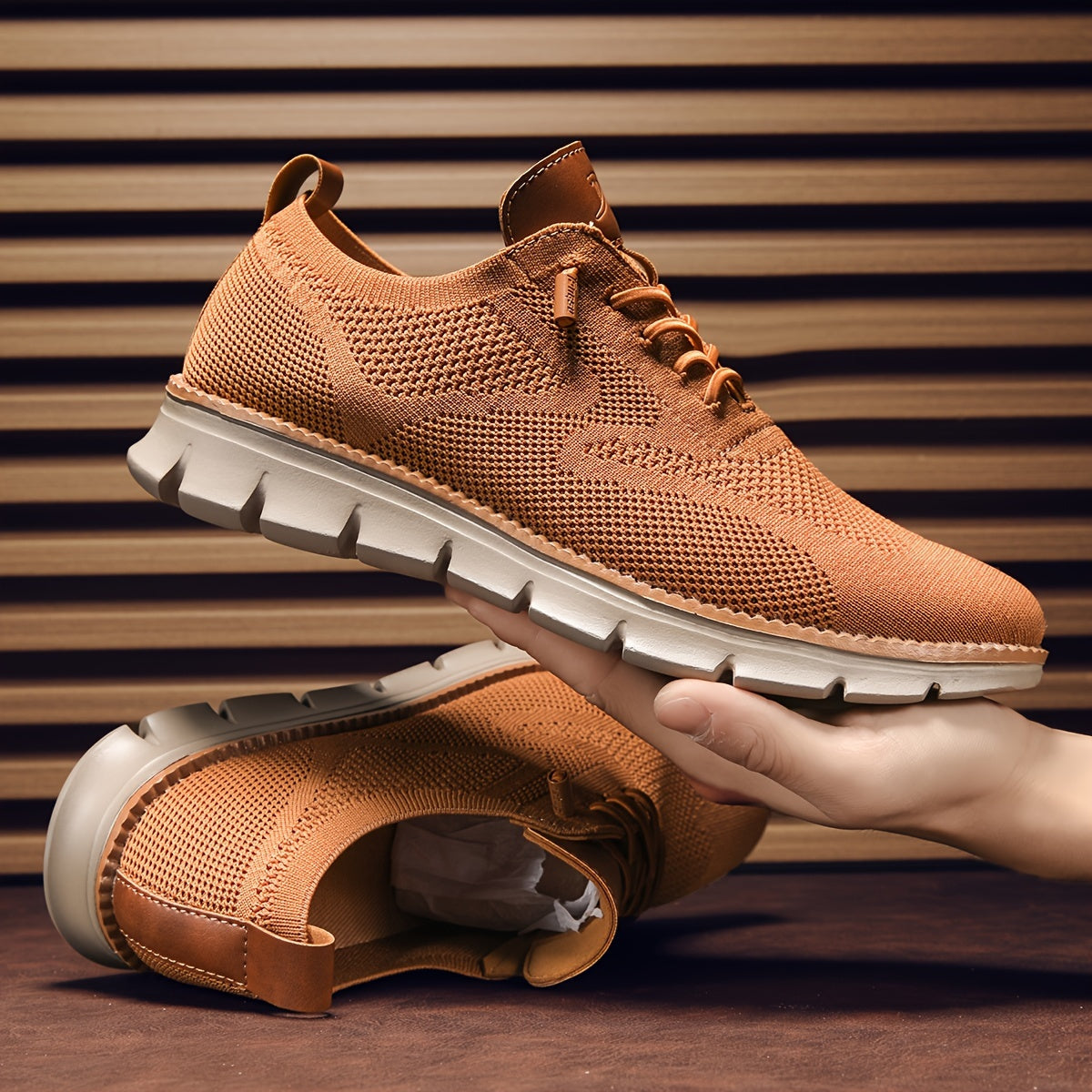 Gordon - Baskets en tricot pour hommes