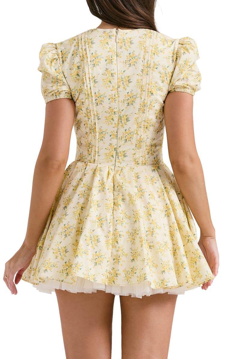 Lila | Robe Corsetée avec Motifs Floraux et Élégants pour Femmes