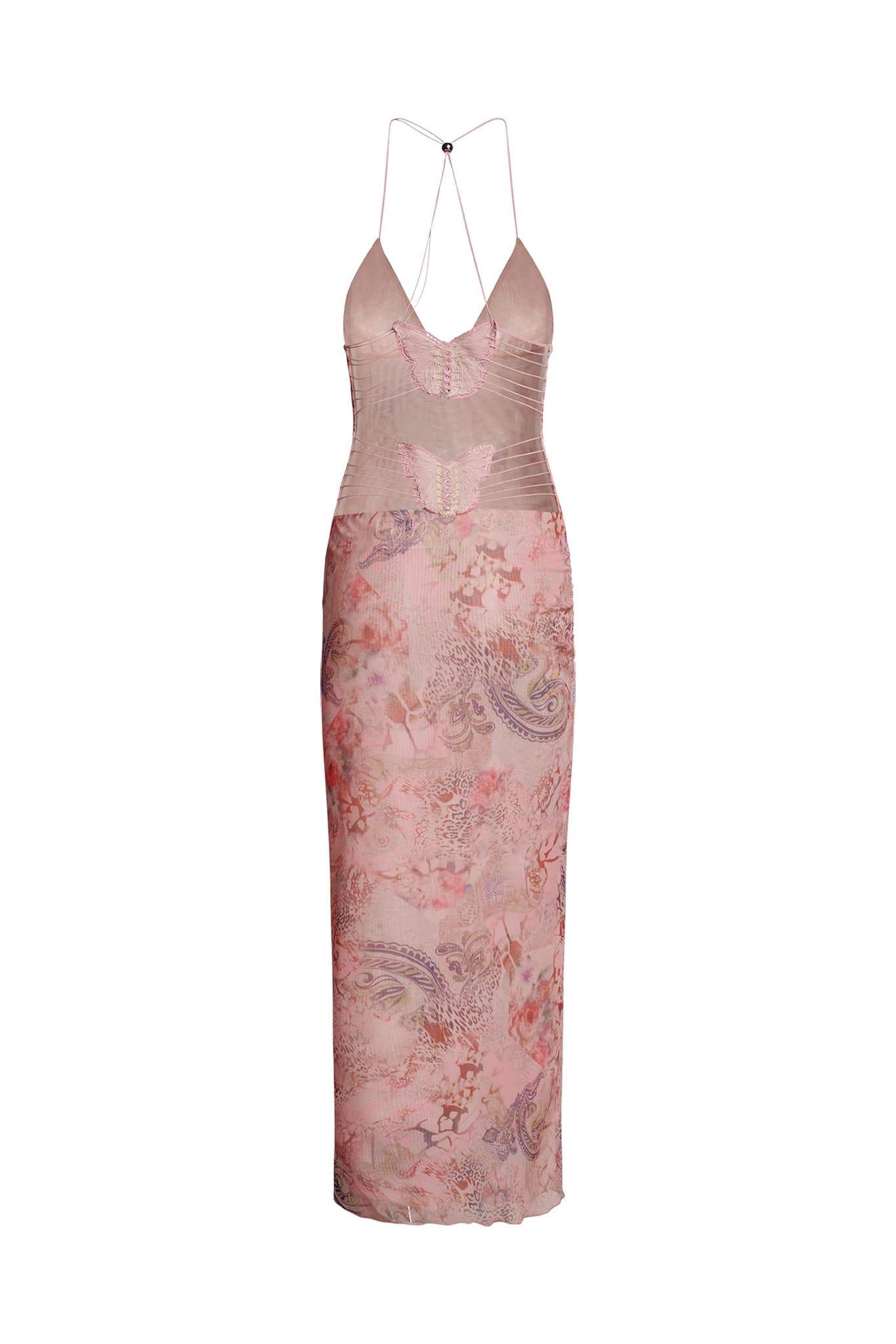 Lunaire | Maxi-robe avec Motifs Floraux Éléguants pour Femmes