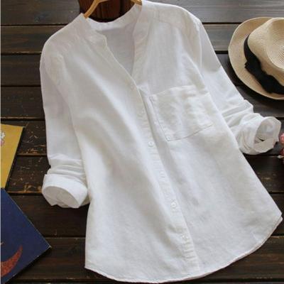 Ozma – Chemise décontractée en lin et coton pour femme