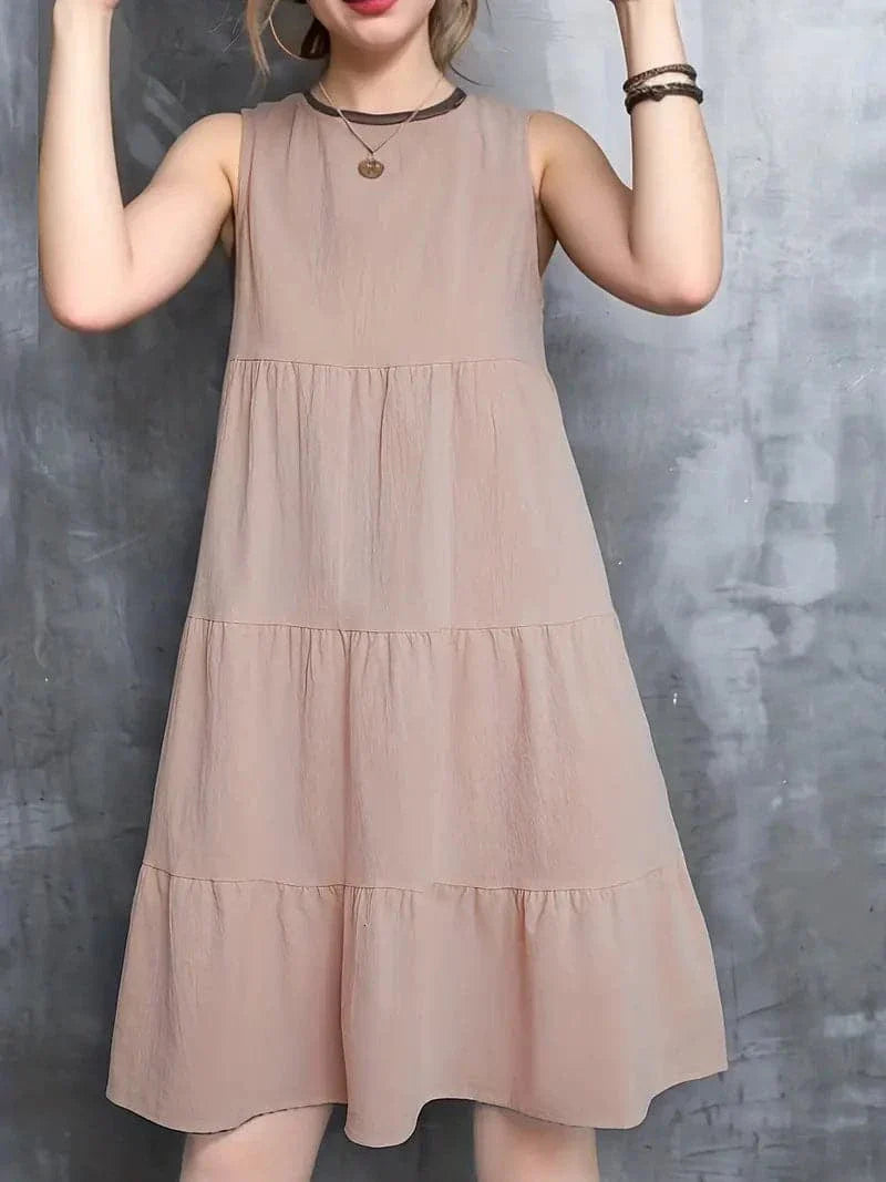 Luisa - Robe ample à col rond