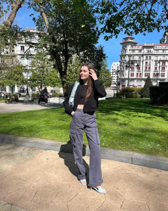 Berenike | Pantalon cargo chic pour femmes