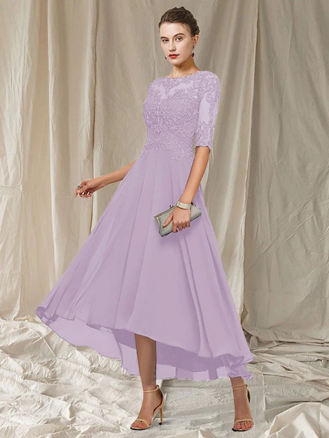 Dorothea | Maxi-robe de fête élégante avec dentelle