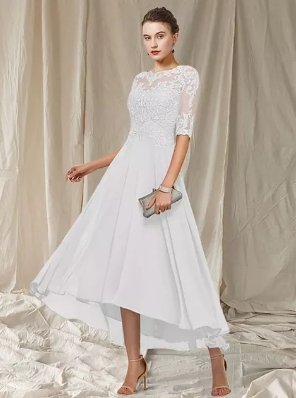 Dorothea | Maxi-robe de fête élégante avec dentelle