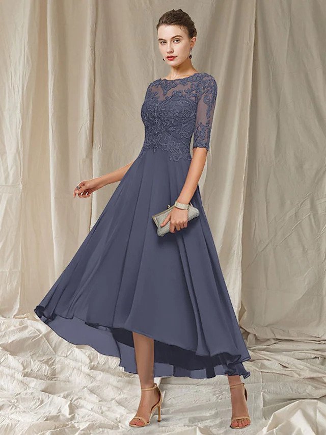 Dorothea | Maxi-robe de fête élégante avec dentelle