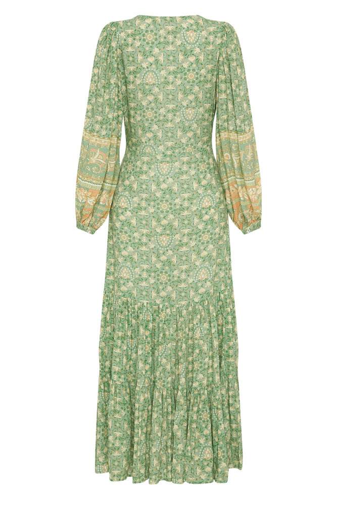 Isolde | Robe Maxi Imprimée avec Motifs Floraux Élégants pour Femmes