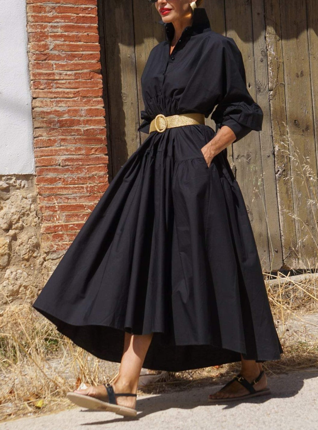 Clara | Robe avec Motifs Uniques et Tissu de Qualité pour Femmes