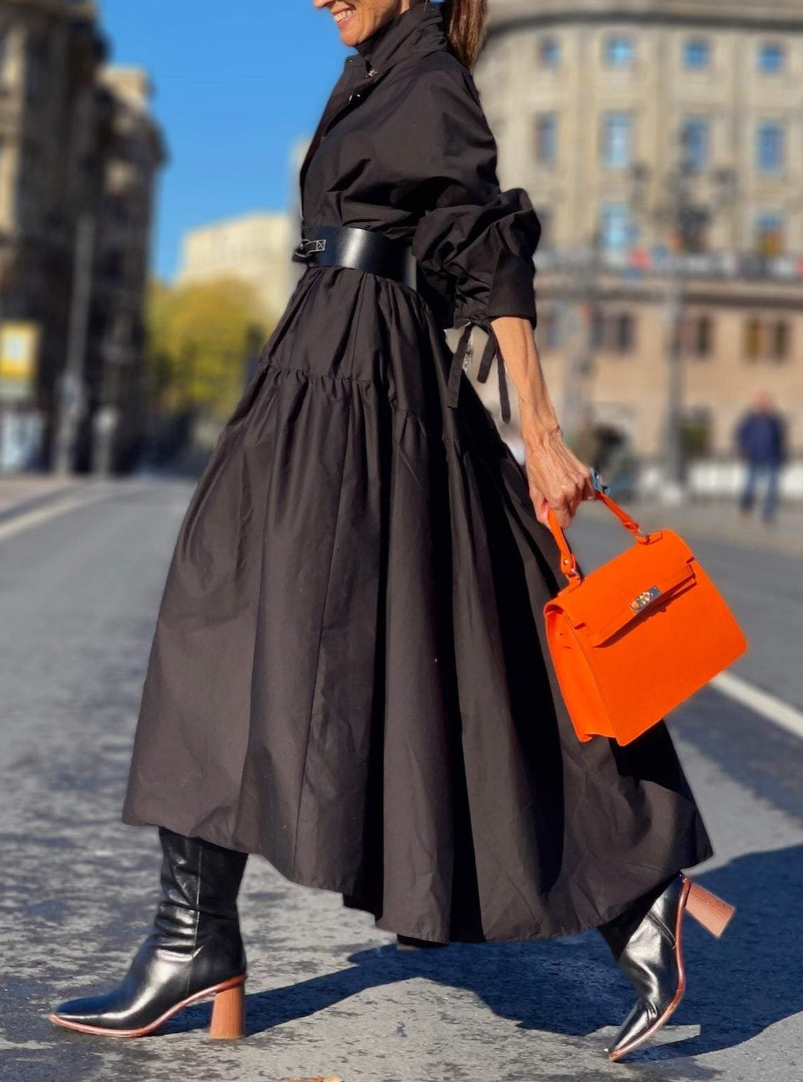 Clara | Robe avec Motifs Uniques et Tissu de Qualité pour Femmes