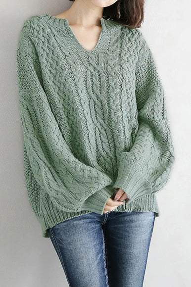 Lysandra | Pull en laine ample avec Texture Moderne et Confort Exceptionnel pour Femmes