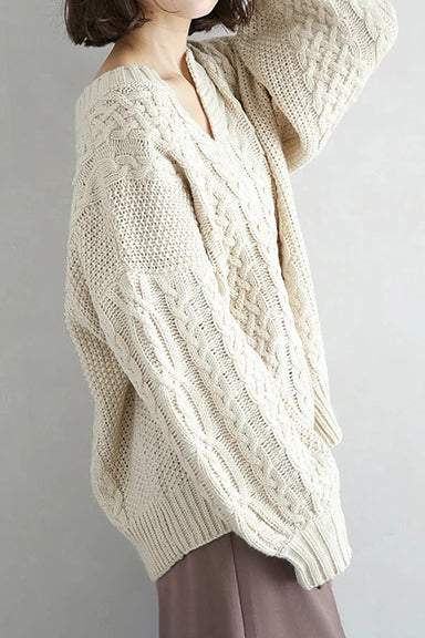 Lysandra | Pull en laine ample avec Texture Moderne et Confort Exceptionnel pour Femmes
