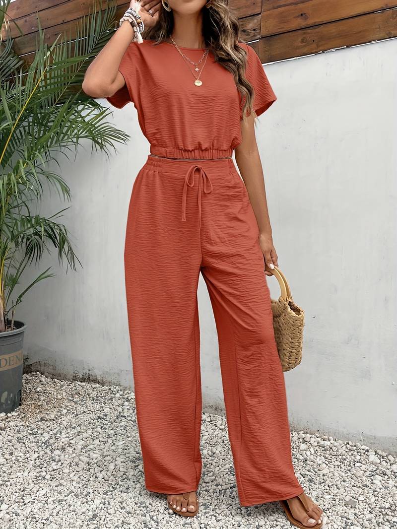 Léonie | Ensemble d'été avec Confort Optimal et Style Tendance pour Femmes