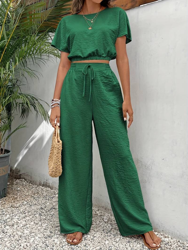 Léonie | Ensemble d'été avec Confort Optimal et Style Tendance pour Femmes