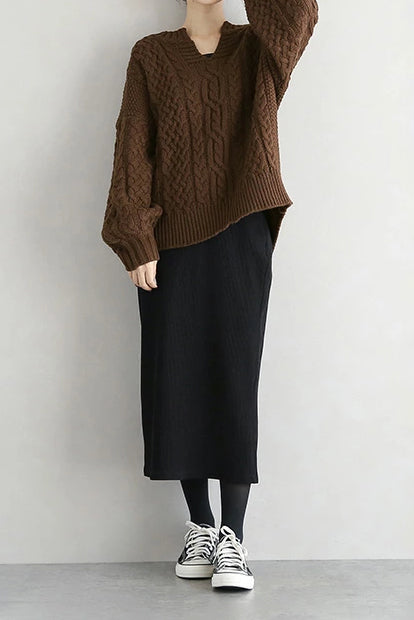 Lysandra | Pull en laine ample avec Texture Moderne et Confort Exceptionnel pour Femmes