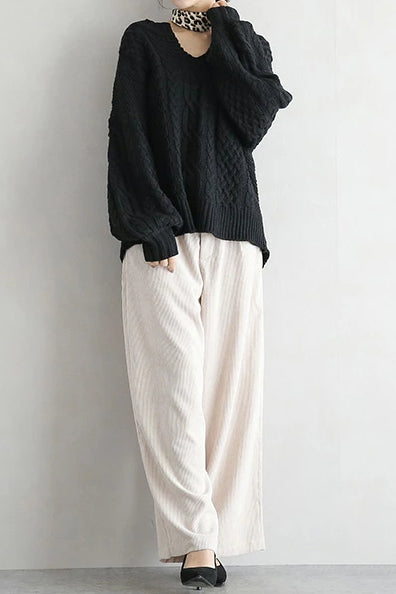 Lysandra | Pull en laine ample avec Texture Moderne et Confort Exceptionnel pour Femmes