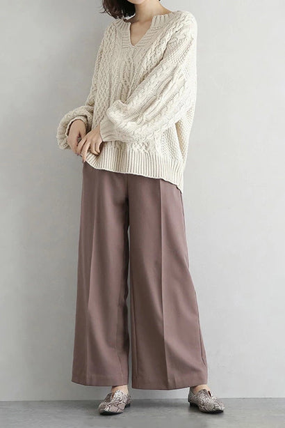 Lysandra | Pull en laine ample avec Texture Moderne et Confort Exceptionnel pour Femmes