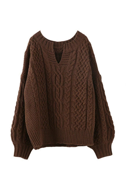 Lysandra | Pull en laine ample avec Texture Moderne et Confort Exceptionnel pour Femmes