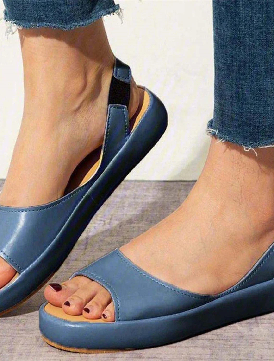 Isabella - Mujer Sandales Slip-Ons