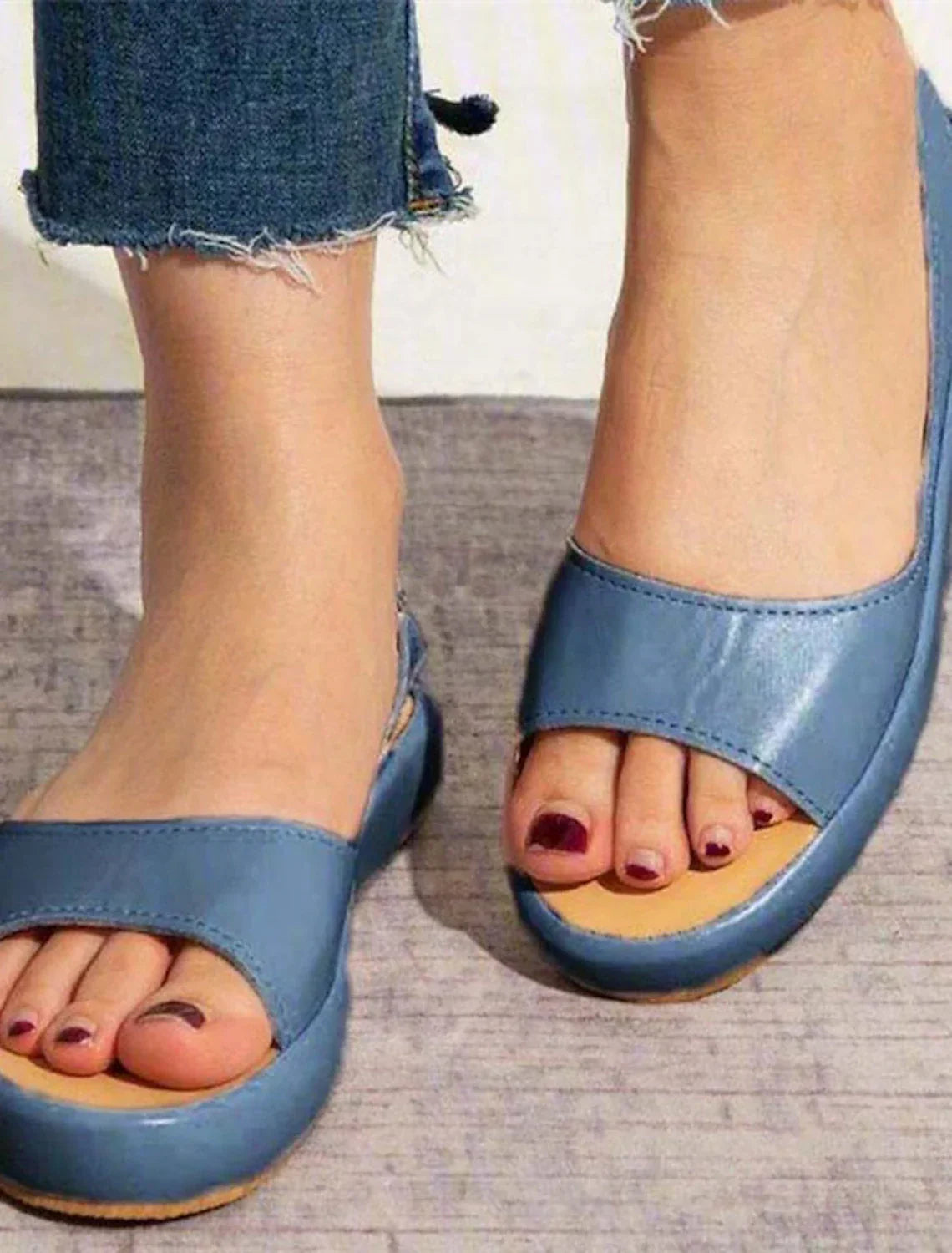 Gabby - Mujer Sandales Slip-Ons