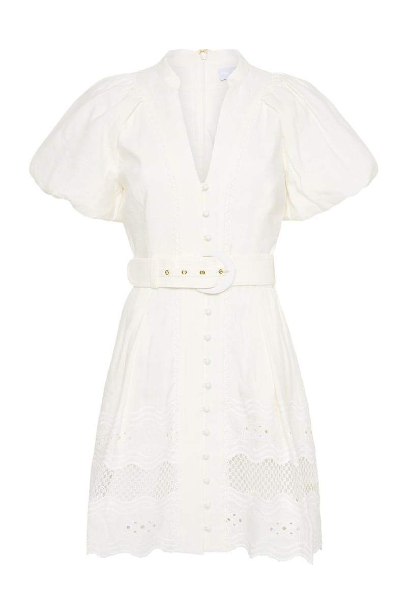 Liora | Mini Robe avec Décolleté en V et Motifs Élégants pour Femmes