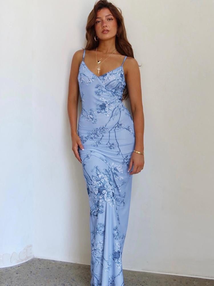 Clara | Robe Maxi avec Imprimé Floral Élégant et Tissu de Haute Qualité pour Femmes