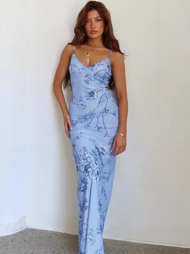 Clara | Robe Maxi avec Imprimé Floral Élégant et Tissu de Haute Qualité pour Femmes