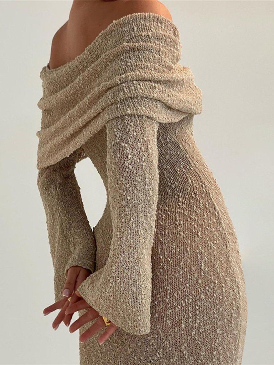 Lunaire | Robe Maxi sans Bretelles avec Tissus de Qualité et Motifs Uniques pour Femmes