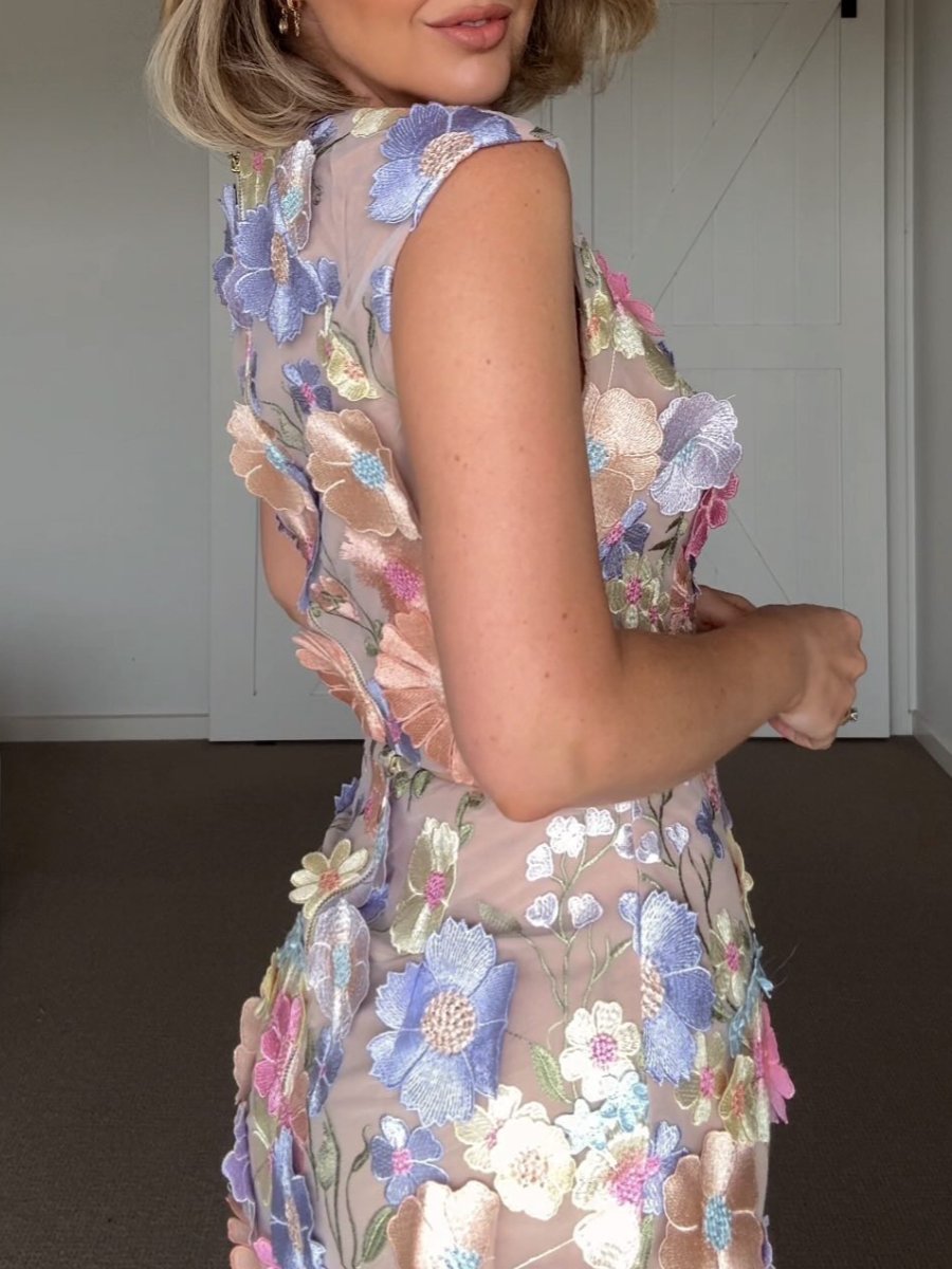 Lunaire | Robe avec Motifs Floraux et Tissus de Qualité pour Femmes