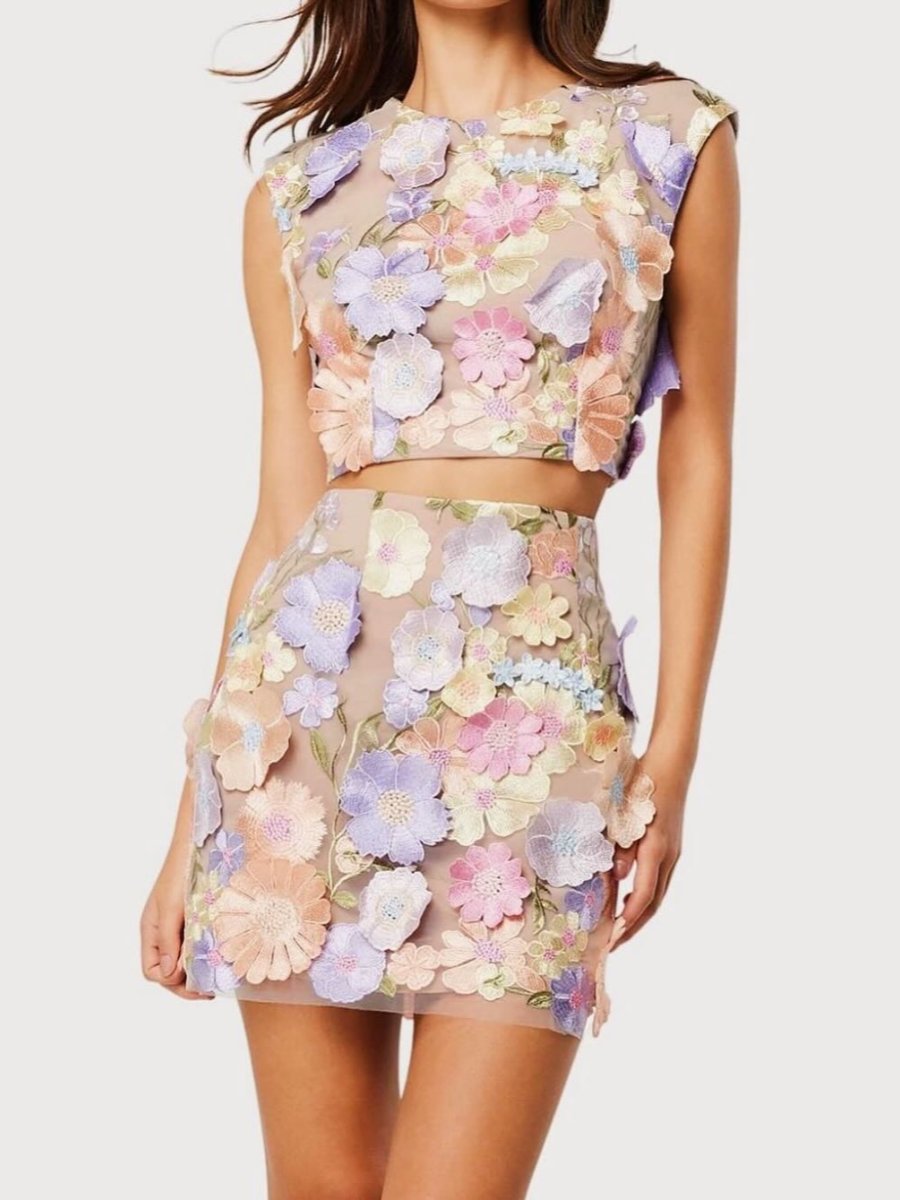 Lunaire | Robe avec Motifs Floraux et Tissus de Qualité pour Femmes