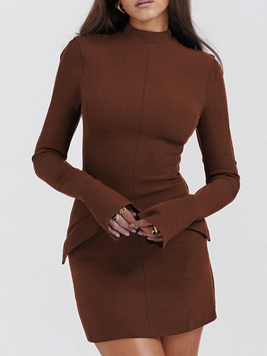 Sérénité | Robe à hanches avec Motifs Variés et Tissu de Qualité pour Femmes