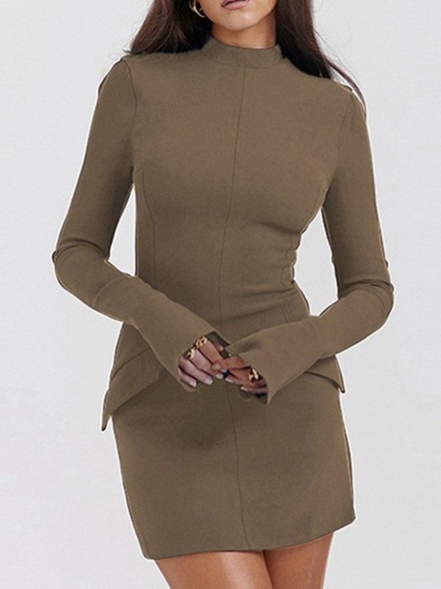 Sérénité | Robe à hanches avec Motifs Variés et Tissu de Qualité pour Femmes