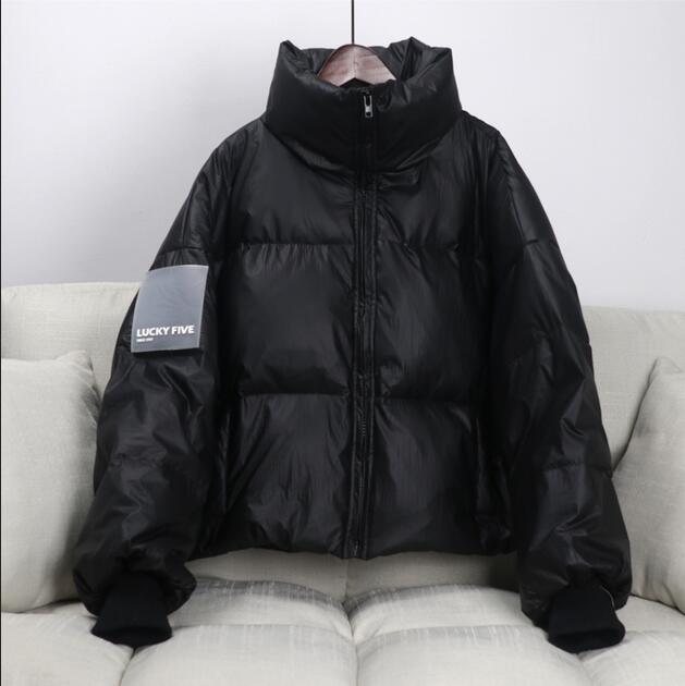 Lunaire | Doudoune Oversize avec Éclat Métallique et Isolation Exceptionnelle pour Femmes