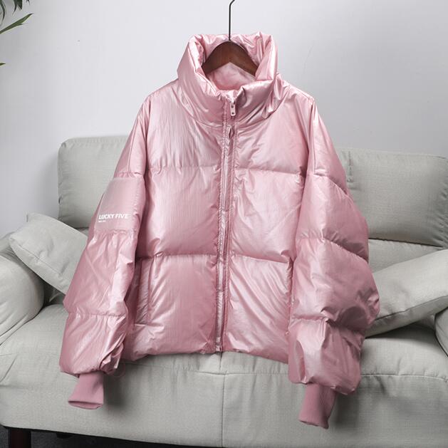 Lunaire | Doudoune Oversize avec Éclat Métallique et Isolation Exceptionnelle pour Femmes