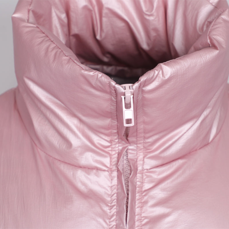 Lunaire | Doudoune Oversize avec Éclat Métallique et Isolation Exceptionnelle pour Femmes