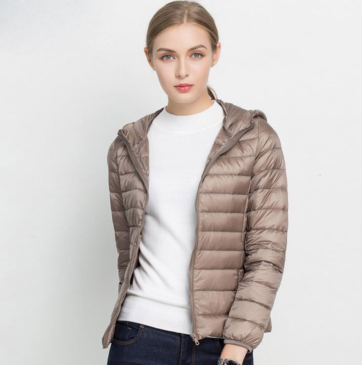 Léonora | Veste Légère avec Duvet de Qualité et Traitement Déperlant pour Femmes