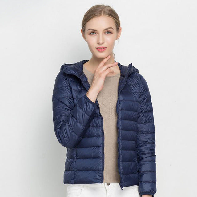 Léonora | Veste Légère avec Duvet de Qualité et Traitement Déperlant pour Femmes