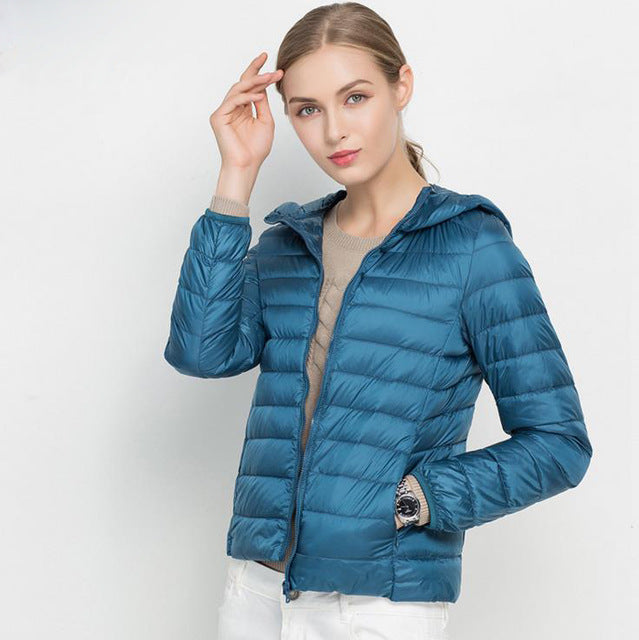 Léonora | Veste Légère avec Duvet de Qualité et Traitement Déperlant pour Femmes