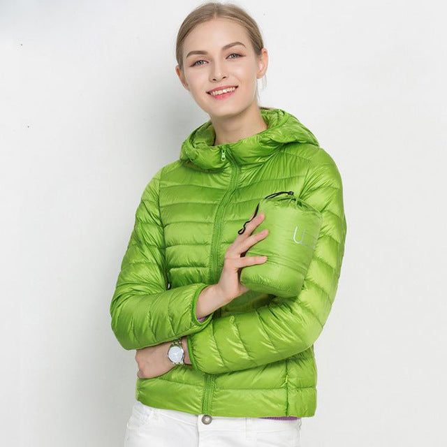 Léonora | Veste Légère avec Duvet de Qualité et Traitement Déperlant pour Femmes