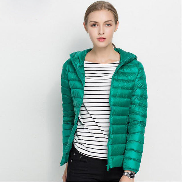 Léonora | Veste Légère avec Duvet de Qualité et Traitement Déperlant pour Femmes