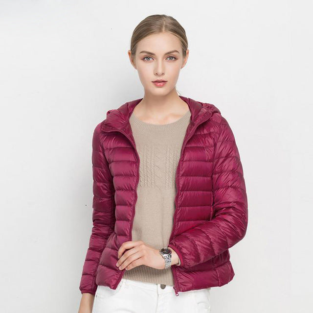 Léonora | Veste Légère avec Duvet de Qualité et Traitement Déperlant pour Femmes