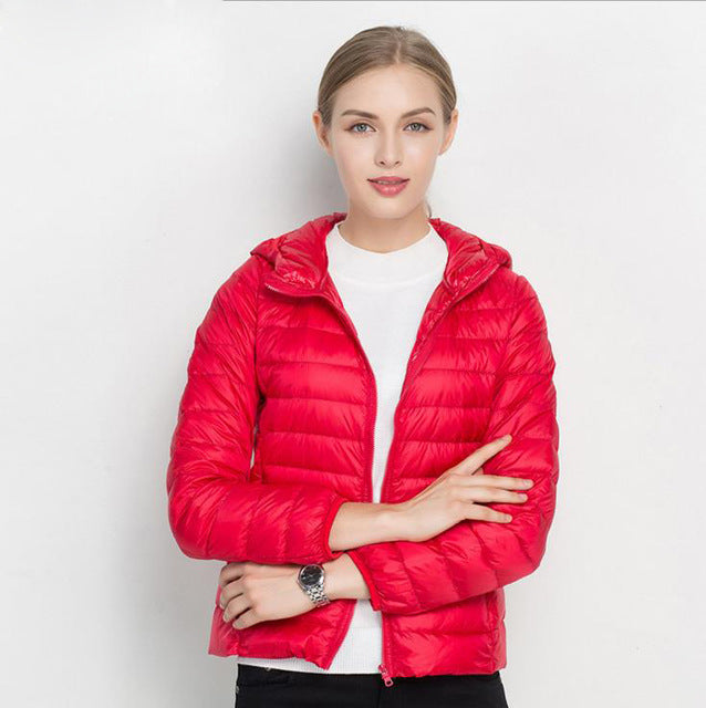 Léonora | Veste Légère avec Duvet de Qualité et Traitement Déperlant pour Femmes