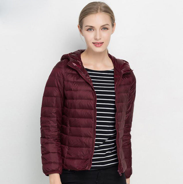 Léonora | Veste Légère avec Duvet de Qualité et Traitement Déperlant pour Femmes