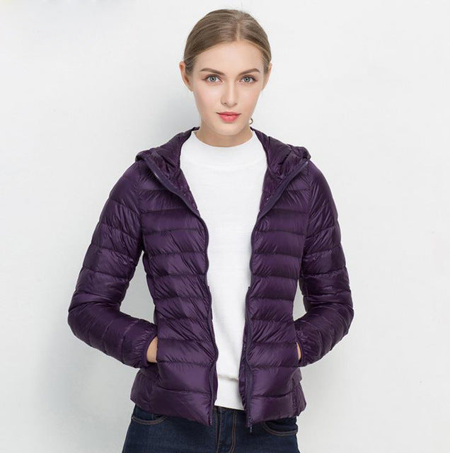 Léonora | Veste Légère avec Duvet de Qualité et Traitement Déperlant pour Femmes