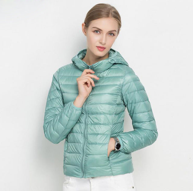 Léonora | Veste Légère avec Duvet de Qualité et Traitement Déperlant pour Femmes