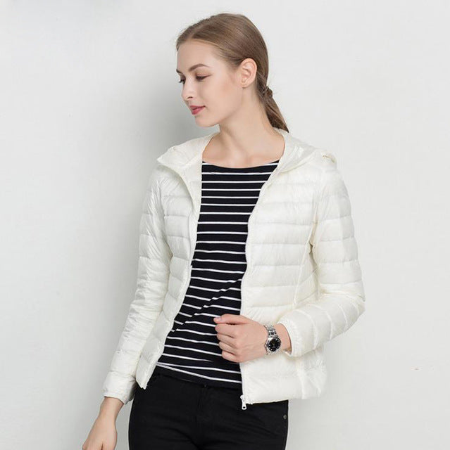 Léonora | Veste Légère avec Duvet de Qualité et Traitement Déperlant pour Femmes
