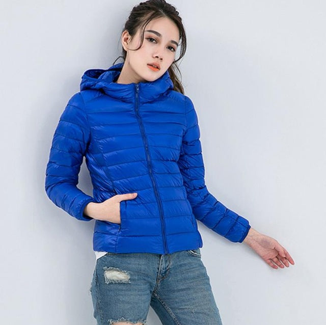 Léonora | Veste Légère avec Duvet de Qualité et Traitement Déperlant pour Femmes