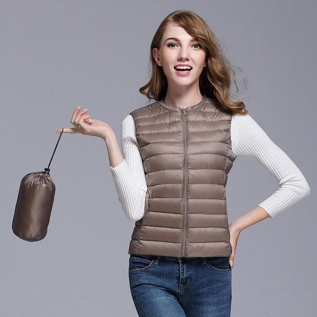 Léonie | Doudoune avec Duvet de Qualité et Design Compact pour Femmes