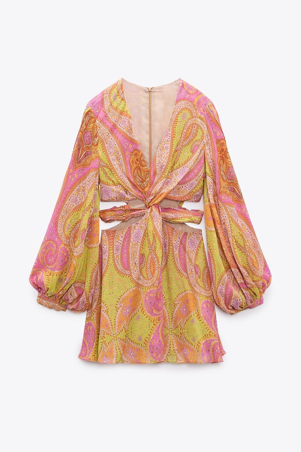 Céleste | Mini-robe avec Motifs Uniques et Détails Élégants pour Femmes