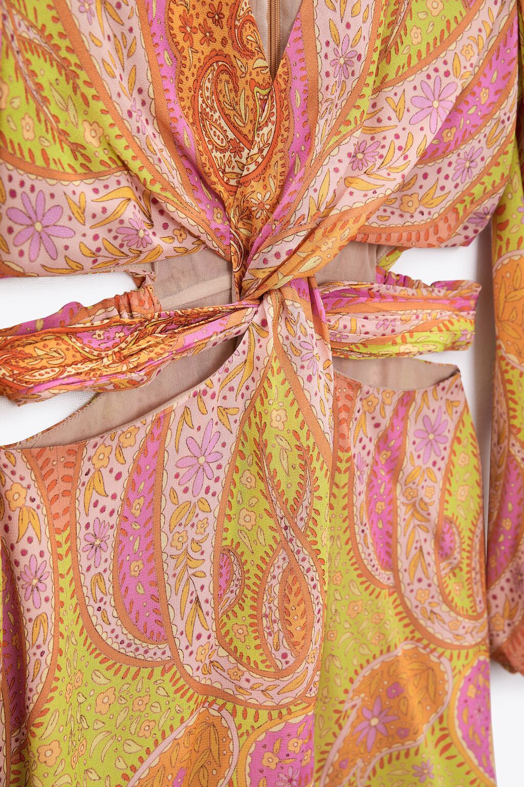 Céleste | Mini-robe avec Motifs Uniques et Détails Élégants pour Femmes