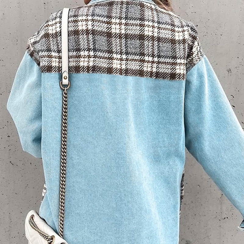 Sélène | Veste en jean avec Style Élégant et Confort Optimal pour Femmes